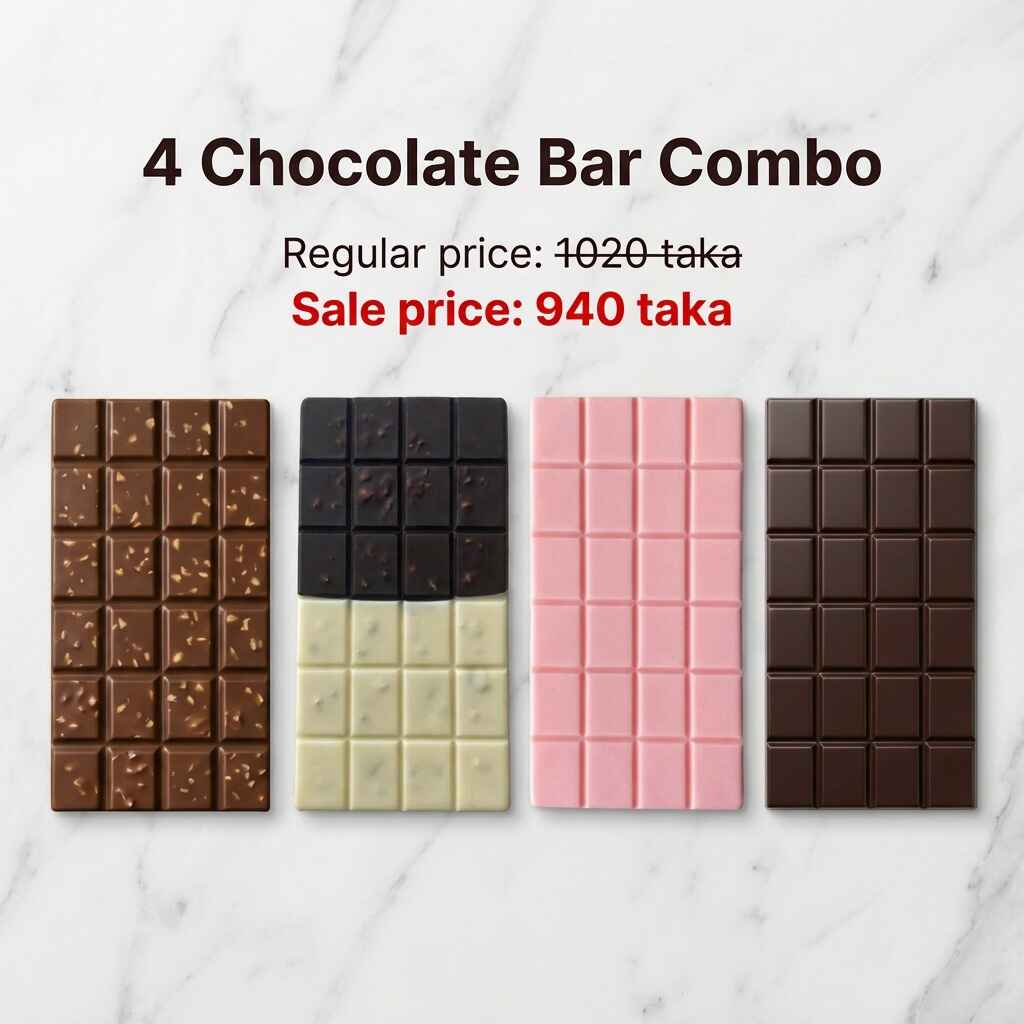 4 Chocolate Bar Combo Featured Image