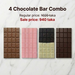 4 chocolate bar combo thumbnail image