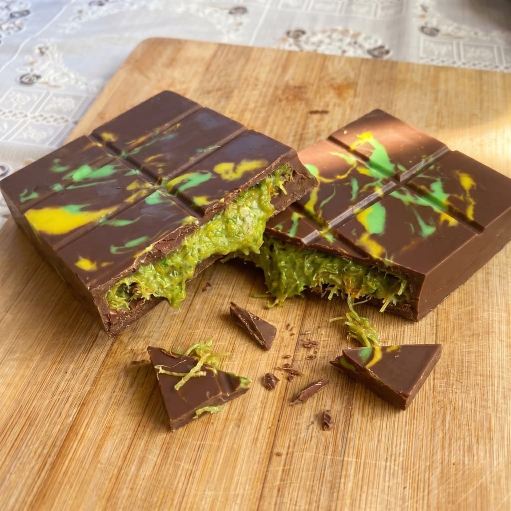 Premium Dubai Kunafa Chocolate 220gm