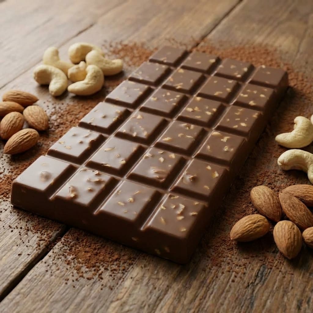 Milk Chocolate with Nuts Image