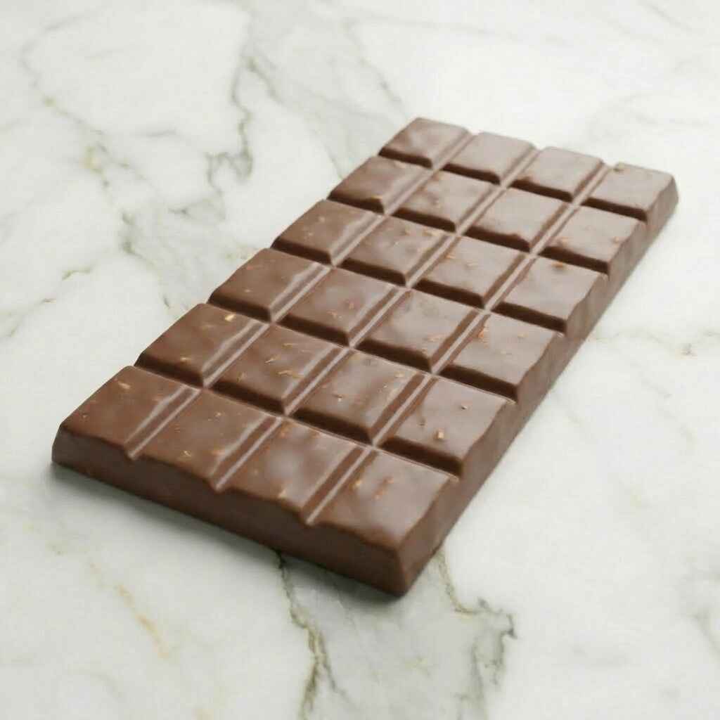 milk chocolate with nuts image