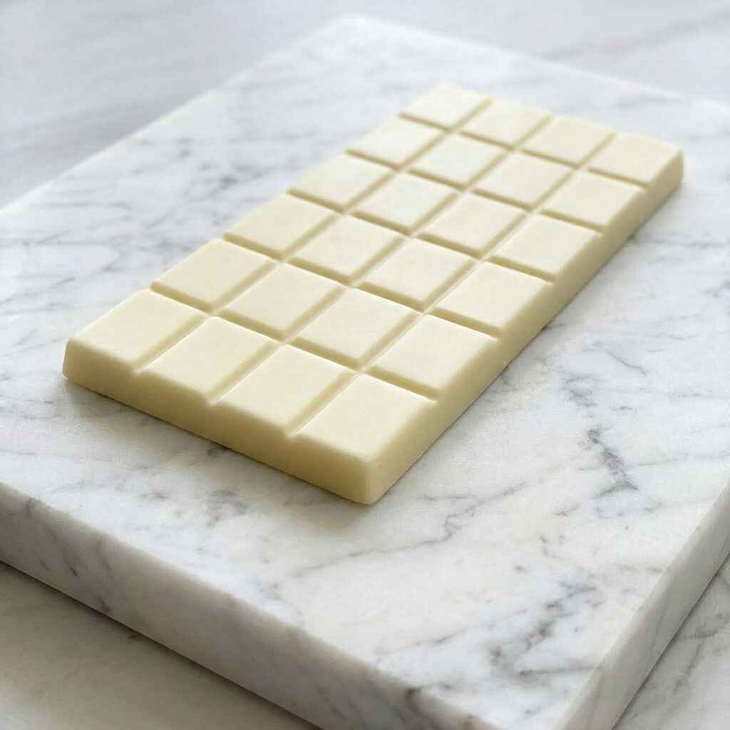 Plain white chocolate image