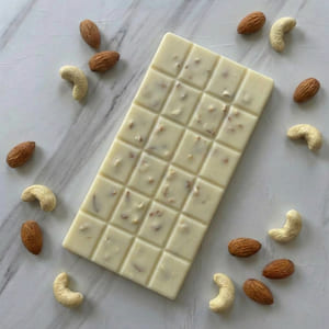 White Chocolate with Nuts Thumbnail Image